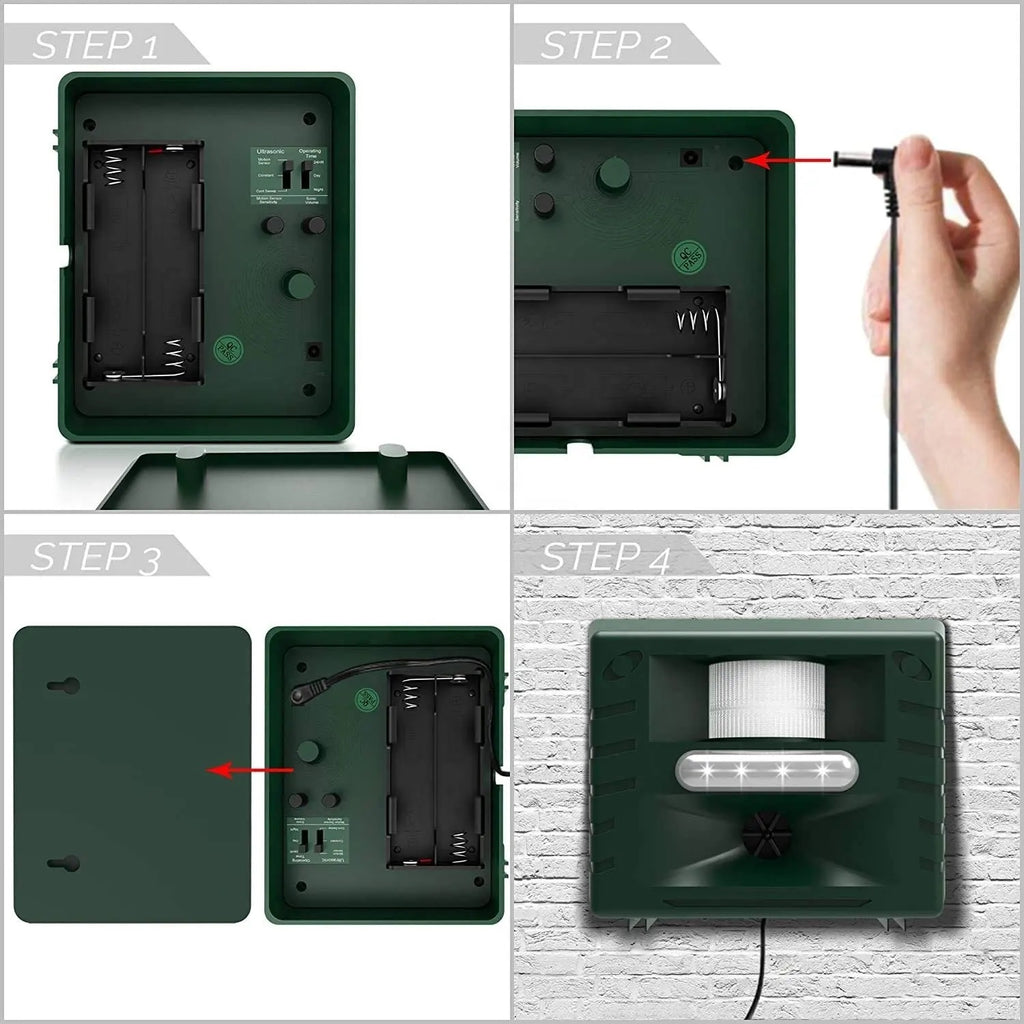 Ultrasonic Bird Repeller for Woodpeckers