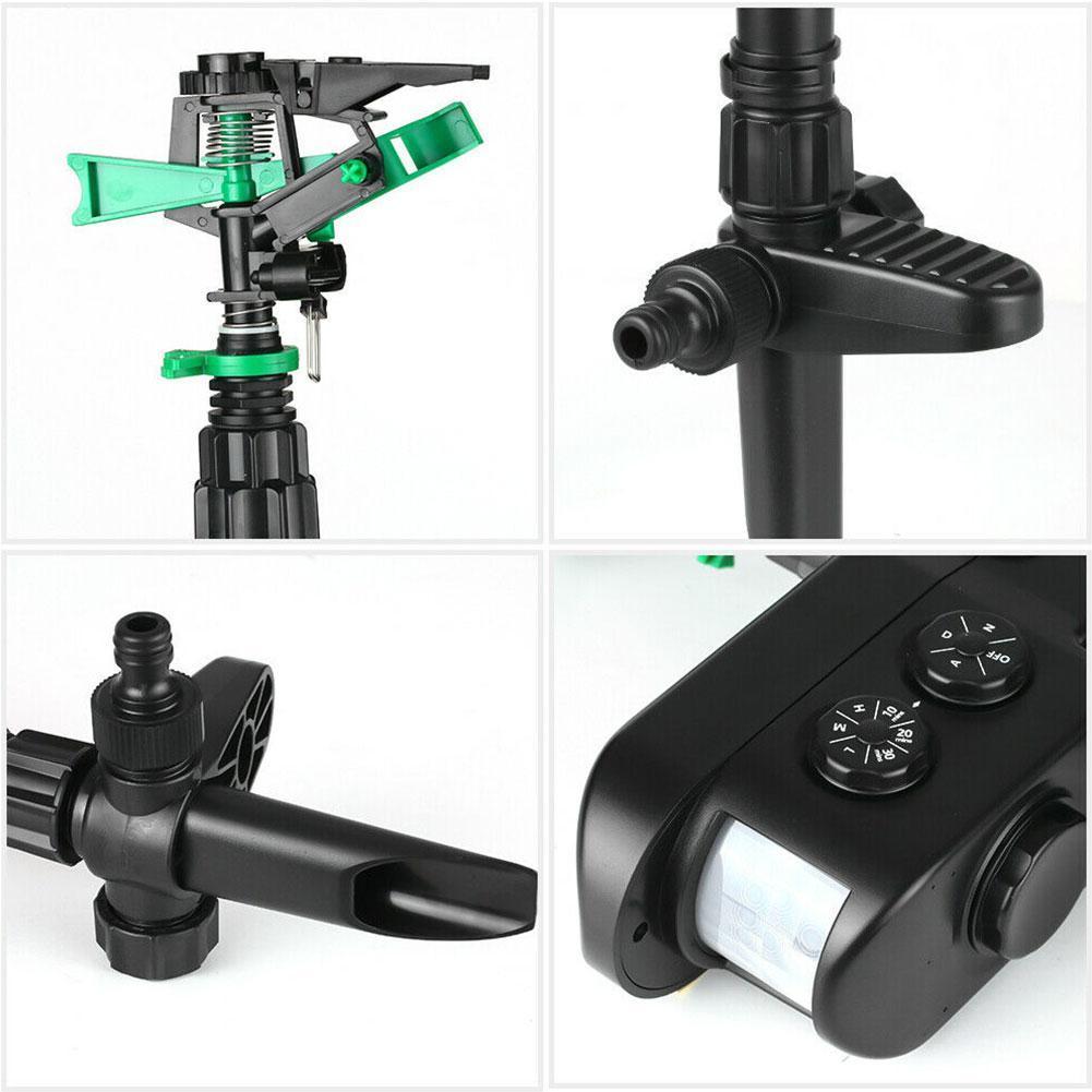 Motion Activated Sprinkler for Deer Solar Powered