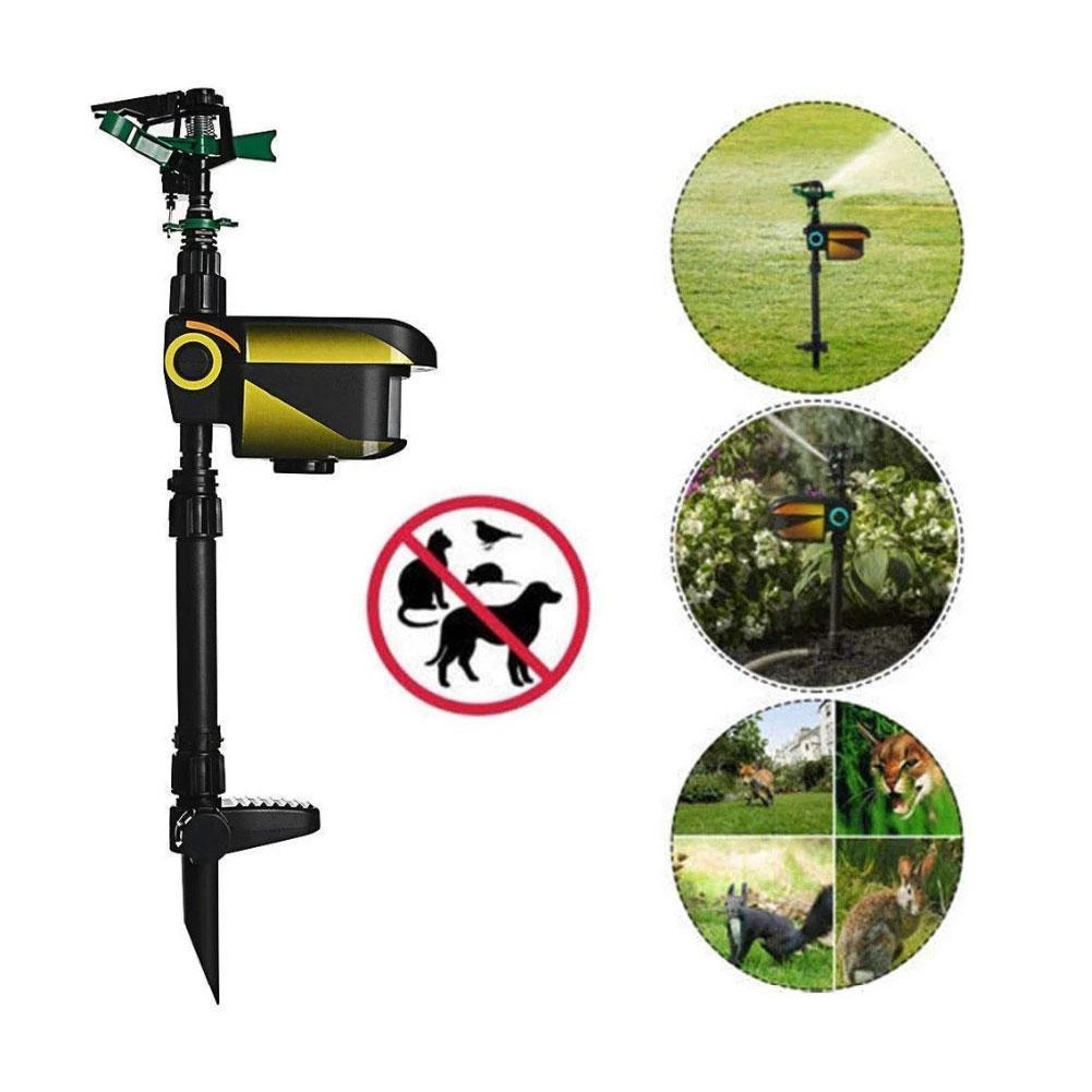 Motion Activated Sprinkler for Deer Solar Powered