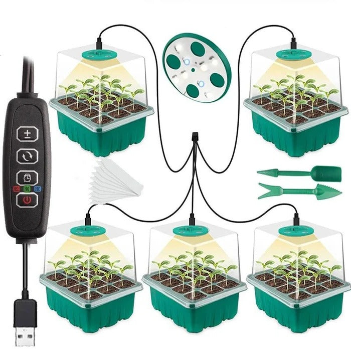 Nursery Pot with Grow Light Seed Starter