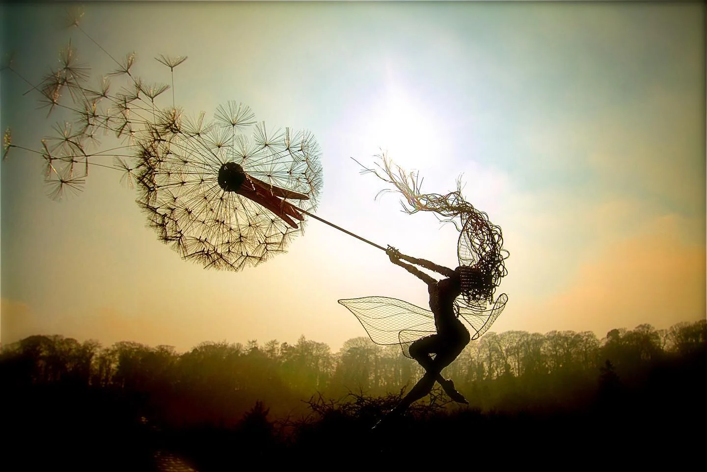 Fairy Garden Decoration Dancing Spirits