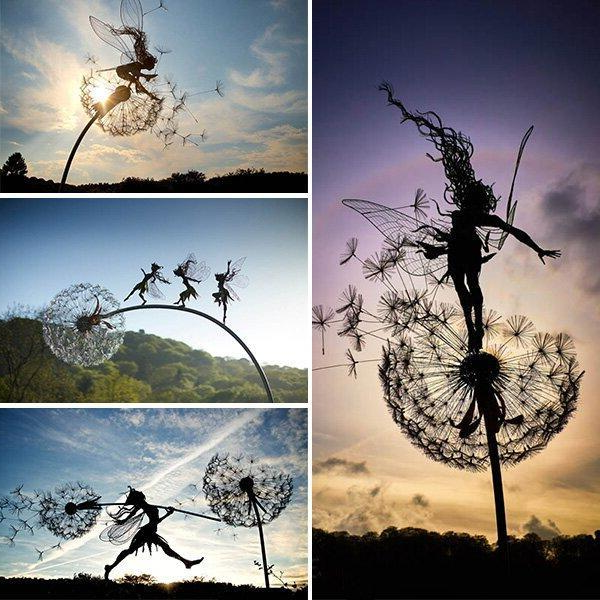 Fairy Garden Decoration Dancing Spirits