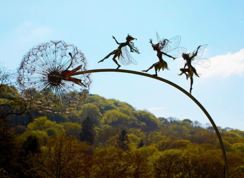 Fairy Garden Decoration Dancing Spirits